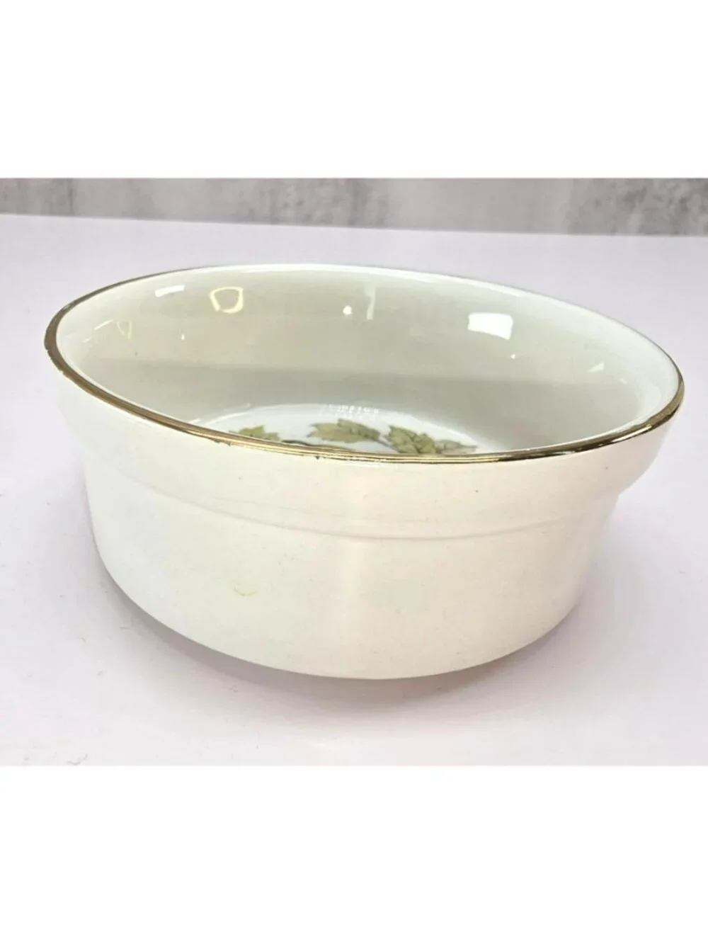 Vintage Sadler Bowl Ramiken Pear Fruit Elsenham Quality Foods England VL5099
